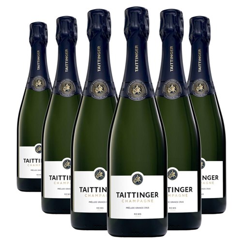 Crate of 6 Taittinger Prelude Grands Crus 75cl
